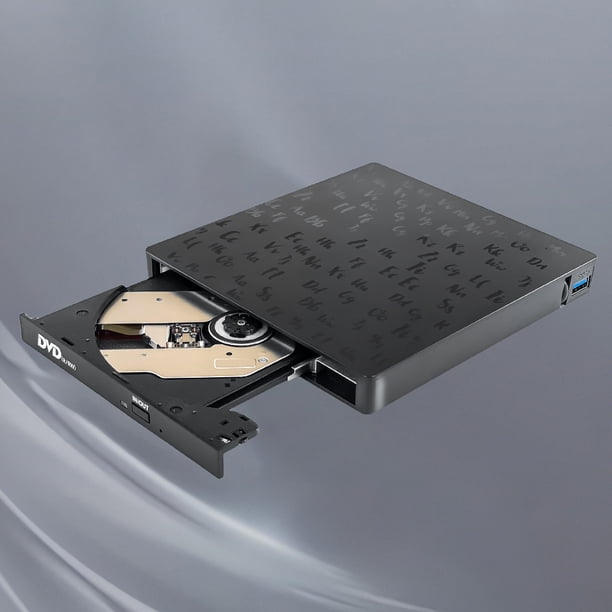 Unidad externa de CD/DVD Ranuras SD/TF Grabadora de CD USB tipo C para tableta de escritorio