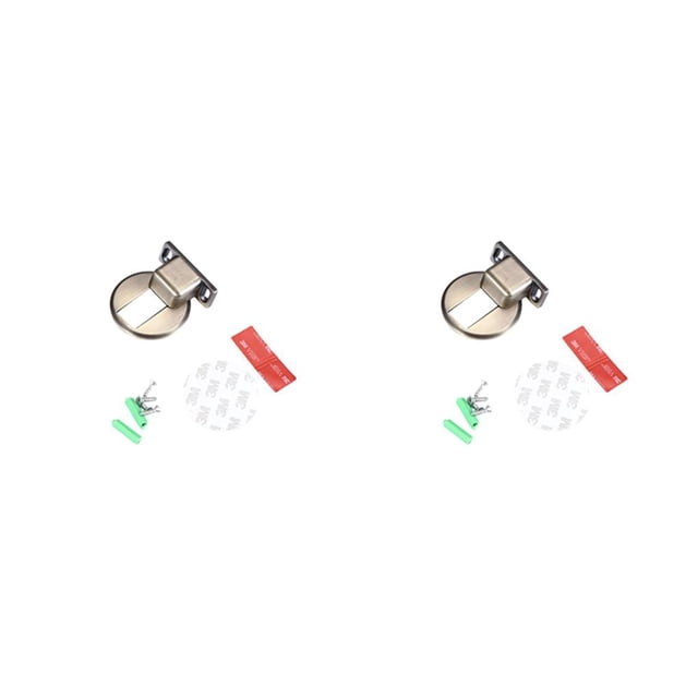 Riwesomey Tope de puerta, componente modificado, bloque anticolisión, tope de puerta de aleación de Zinc, accesorio de repuesto para muebles, color cian El color cian 2piezas Riwesomey CBP491388
