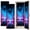 Color 2, variant on 2 Pcs School Locker Magnetic Wallpaper for Boys 12" x 36" Surreal Cosmic Landscape Floating Planets Electric Storms Mountains Reusable Removable Locker Accessories Back to School Supplies