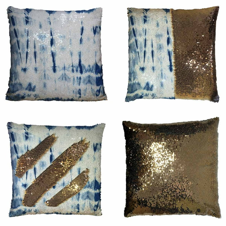 Mermaid sequin clearance pillow walmart