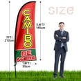 thumbnail image 3 of QSUM Cambio De Aceite Oil Change Service Feather Flag Kit, 7FT Auto Repair Shop Advertising Banner, Auto Body Shop Business Signs, 3 of 4
