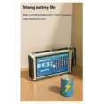 thumbnail image 2 of FM55 Radio 7-Inch FM Radio Receiver MP4 Video Player Stereo Subwoofer Bluetooth Speaker Recorder TF, 2 of 5