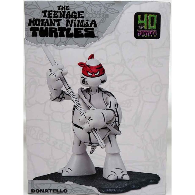 Teenage Mutant Ninja Turtles 4.5 Inch Action Figure Original Sketch - Donatello Black & White