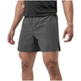 thumbnail image 2 of Coorders George Mens Shorts Clearance, Breathable Drawstring Shorts for Mens, Dark Gray, XXXL, 2 of 9