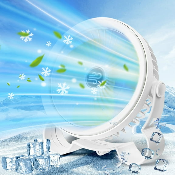 sruoe Air Conditioner, Portable Air Cooler, USB Personal Air Cooler, Portable Air Conditioners on Clearance, Mini Portable Air Conditioner Quiet Desk Cooler