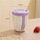 thumbnail image 1 of ¡Rebaja Imbatible!, Vaso de fruta lixiviable con tenedor, caja de picnic portátil, vaso de plástico de gran capacidad, caja de ensalada sellada y a prueba de fugas Akmoler, 1 of 6