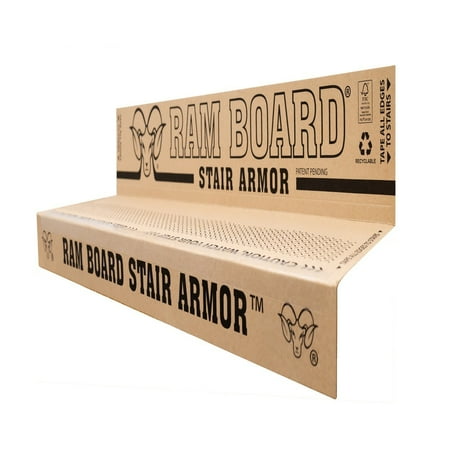 

Ram Board Ram Board RBSA36 Stair Protector 19 Inch X 34 Inch Polypropylene