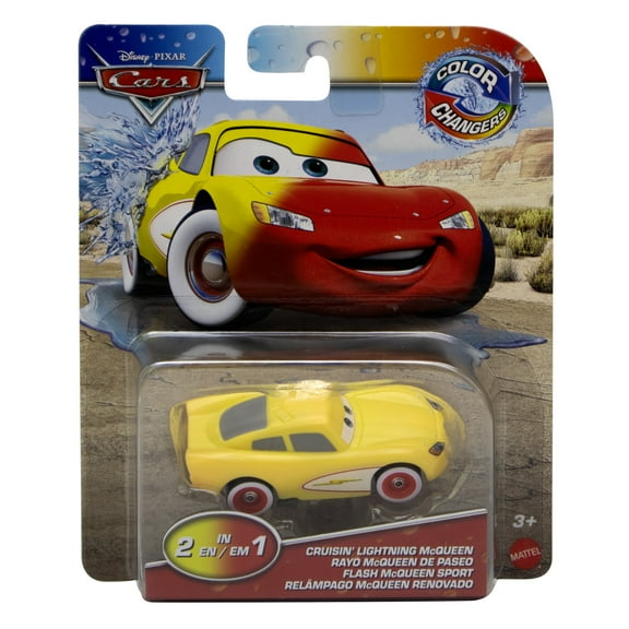 Disney Pixar Cars Color Changers Collection, Toy Cars Change Color with Water, 0.17 lb