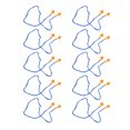 thumbnail image 3 of Sound Insulation Ear Plugs, Hermoplastic Rubber Ear Plugs ISO 4869 Ergonomic Design 10pcs  For Study Room, 3 of 8
