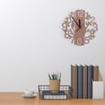 thumbnail image 4 of Yesbay Modern 3D Wooden Tree and Bird Wall Clock Analog Living Room Home Office Decor,Wall Clock, 4 of 7