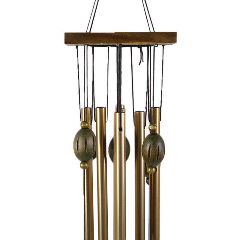 Wind Chimes for Outside Large Deep Tone, Large Memorial Wind Chimes with 8 Tubes & Rotatable DIY Pendants, Best Gift Wind Chimes for Outside Garden Patio Decor(Rose Gold) - image 2 of 7