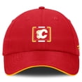 thumbnail image 2 of Men's Fanatics Red/Gold Calgary Flames Authentic Pro Ripstop Adjustable Hat, 2 of 4