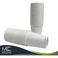 thumbnail image 2 of Vaso Cartón Blanco 08 oz MCC Modelo Clásico Estilo Liso Tipo Desechable 50 Piezas, 2 of 5