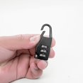 thumbnail image 3 of lote De 9 Cadenas Code De 3 Chiffres, Petit Cadenas Casier College Cadenas A Code Valise Avion En Mtal Exterieur Pour Valise Casier Bagage Gym, 3 of 5