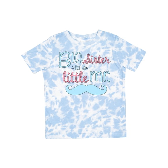 Inktastic Big Sister to a Little Mr Girls Toddler T-Shirt