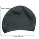 thumbnail image 3 of Gorro de natación de silicona Gorro de natación con gotas de agua y gorro de natación Protector de orejas súper elástico Cabello largo No aprieta Negro, 3 of 7