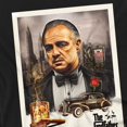thumbnail image 3 of The Godfather Mens Vintage Poster T-Shirt, 3 of 5