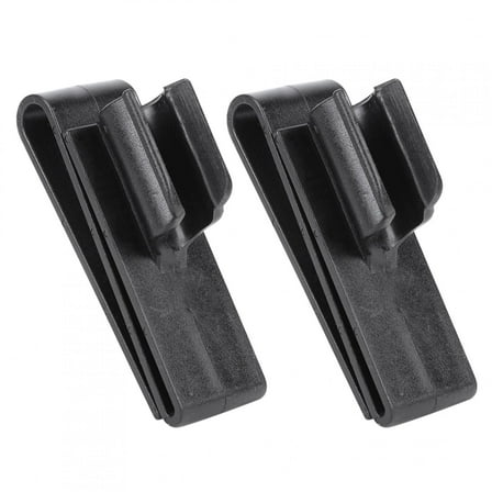 Golf Club Bag Clip Plastic Clamp Holder Durable Black Putter Clip Golf Accessory