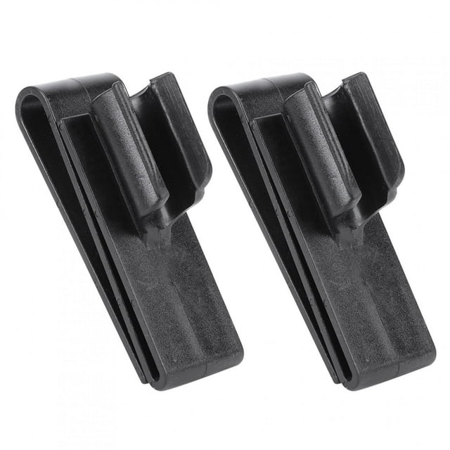 Clip para bolsa de palos de Golf, soporte de abrazadera de plástico, Clip de Putter negro duradero, accesorio de Golf