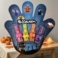 thumbnail image 3 of 4 Pack Halloween Finger Projector Lights, LED Glow Spooky Pattern Ring Toys for Kids, Trick‑or‑Treat Goodie Bag Fillers, Party Favors Classroom Prizes Halloween Supplies, 3 of 3
