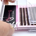 thumbnail image 2 of Extensiones de cejas Beauty7 Brown de visón sintético 0,1 mm 5/6/7/8 mm, 2 of 5