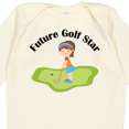 thumbnail image 4 of Inktastic Future Golf Star Girls Golfing Girls Long Sleeve Baby Bodysuit, 4 of 5