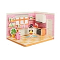 thumbnail image 1 of Childrens Paper Puzzle 3D Model Boys DIY House Craft Learning Kit Toy Early Educational, 1 of 8