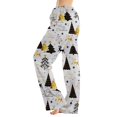 thumbnail image 2 of Lumtrix Christmas Pajamas For Women Cute Funny Xmas Tree Graphci Pj Sleepwear Cute Lounge Elastic Waist Fall Winter Pajamas Green L, 2 of 6