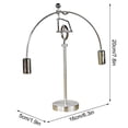 thumbnail image 2 of Agiferg Newtons Cradle Steel Balance Bike Fun Physics Science Development Educational Desk Toy Gift, 2 of 2