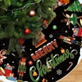 thumbnail image 2 of FlareFable 70" Cartoon Nutcracker Theme Christmas Tree Skirt, Unique Colorful Plush Christmas Tree Decorations, Cozy Christmas Tree Decor, Christmas Decorations Indoor Room Party Holiday Gift, 2 of 10