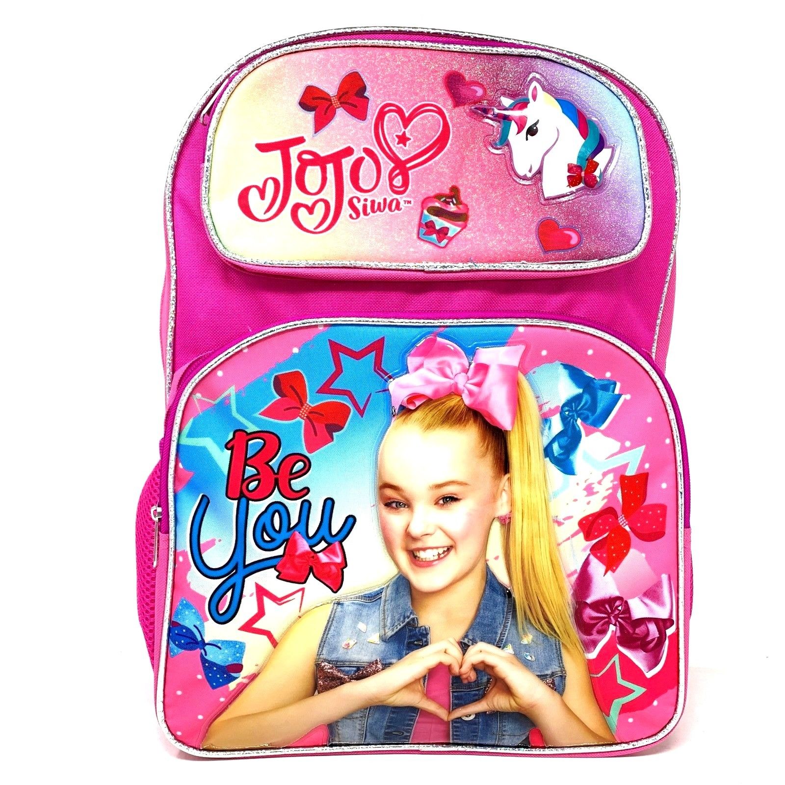 Girls' Jojo Siwa BIG DREAM & UNICORN 16" Backpack - image 1 of 2