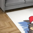 thumbnail image 3 of CafePress - Christmas Shark Area Rug - 3'x5' Decorative Area Rug, Fabric Throw Rug, 3 of 5
