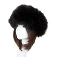 thumbnail image 4 of Caitzr Russian Faux Fur Hat for Women Ladies Girls Winter Warm Thermal Hat Skiing Cap Gift Fashion Empty Top Beanies Hat, 4 of 5
