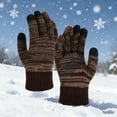 thumbnail image 2 of FAWUUDO Winter Gloves Women's Winter Gloves Warm Touchscreen Gloves Women Men Knit Gloves for Cold Weather, 2 of 4
