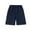Navy, variant on NAISIBABY Boys Bermuda Shorts, Stretch Elastic Waist Flat Front School Uniform Shorts Black 8-9T