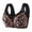 A-Orange129, variant on Daisy Bras For Older Women Front Closure Leopard Underwire Bra Adjustable Straps Full Coverage Comfort Wireless Support Bras