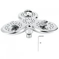 thumbnail image 1 of Rociador superior G1/2 pulgadas, cabezal de ducha de lluvia ajustable, instalación oculta, accesorios de baño, 1 of 5