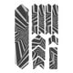 thumbnail image 3 of 3D Protect Bike Frame Sticker, Bike Frame Reflective Stickers Resistente Al Desgaste Impermeable Extraíble Para Bicicletas De Montaña Para Vehículos DH Downhill, 3 of 8