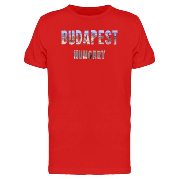 Budapest Hungary Lovers Quote Tee Men's -Image by Shutterstock
