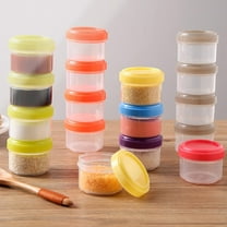 35Ml Transparent Plastic Condiment Jar Dispenser Bottle Mini Tomato Ketchup Salad Dressing Seasoning Container 4 Pack Under $1, Kitecy Condiment Containers Kitchen Dispensers Small Jars