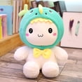 thumbnail image 1 of 1 Pza 25-60cm encantador abrazo juguetes de peluche para niños Super Kawaii conejo lindo tiburón oso de peluche suave almohada de acompañamiento muñecas regalos de cumpleaños zhangmengya LED, 1 of 2