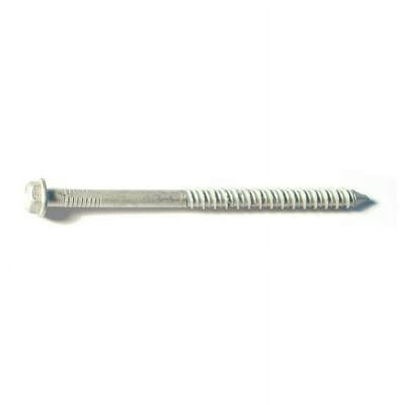 1/4" x 3-3/4" Stainless Steel Hex Washer Head Tapcon Concrete Screws (50 pcs.)