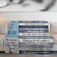 thumbnail image 6 of Gifts for Dad from Daughter to My Dad Blanket Best Gift for Fathers Day Birthday Christmas Valentines Day Bday Present Idea for Father Husband Men Him Healing Thoughts Throw Blanket 50x60 Inch, 6 of 7