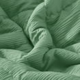 thumbnail image 6 of Mainstays by Becky G. & Alejandra Green Lily Cloud Quilt, Full/Queen, 6 of 11