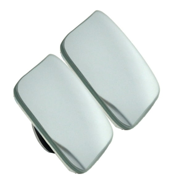 Soumake 2Pcs Car Safety Parking Rear View Rain Shade Wide Angle Convex Blind Spot Mirror