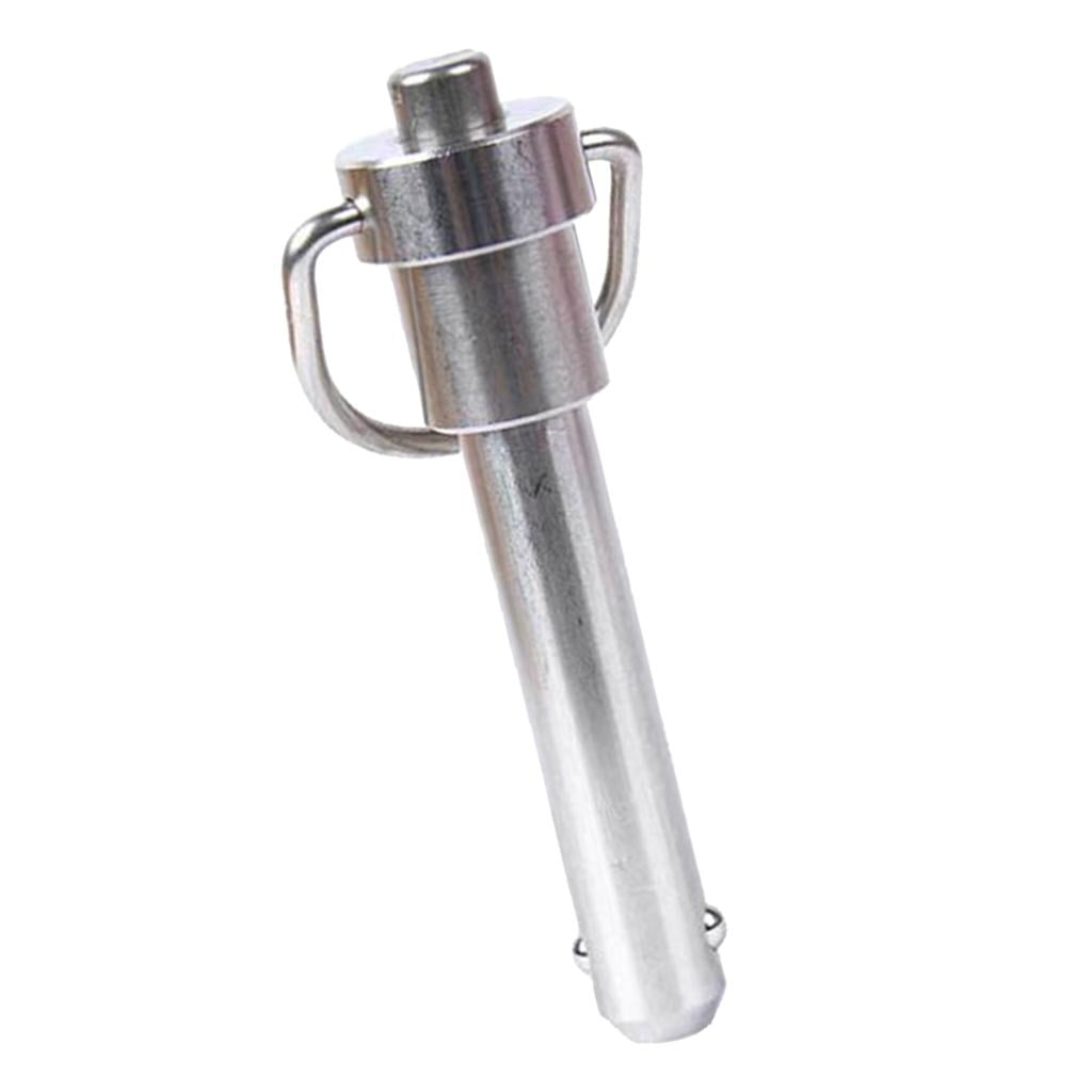 3 Pcs Stainless Steel Push Button Pins, Diameter 6mm, Length 15mm, Durable