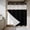 Black, variant on Pure White No Hook Shower Curtain Waterproof, Bathroom Curtains with Snap in Liners and See Through Top Window, Simple Solid Color Hotel Style Bathtub Curtains Shower 72"Wx84"L