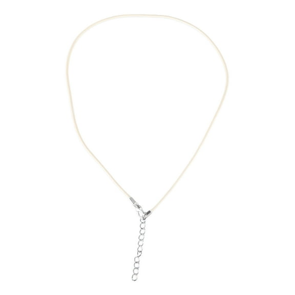 WINDLAND 45cm Braided Adjustable Leather Rope Wax Cord DIY Handmade Necklace Pendant Cord