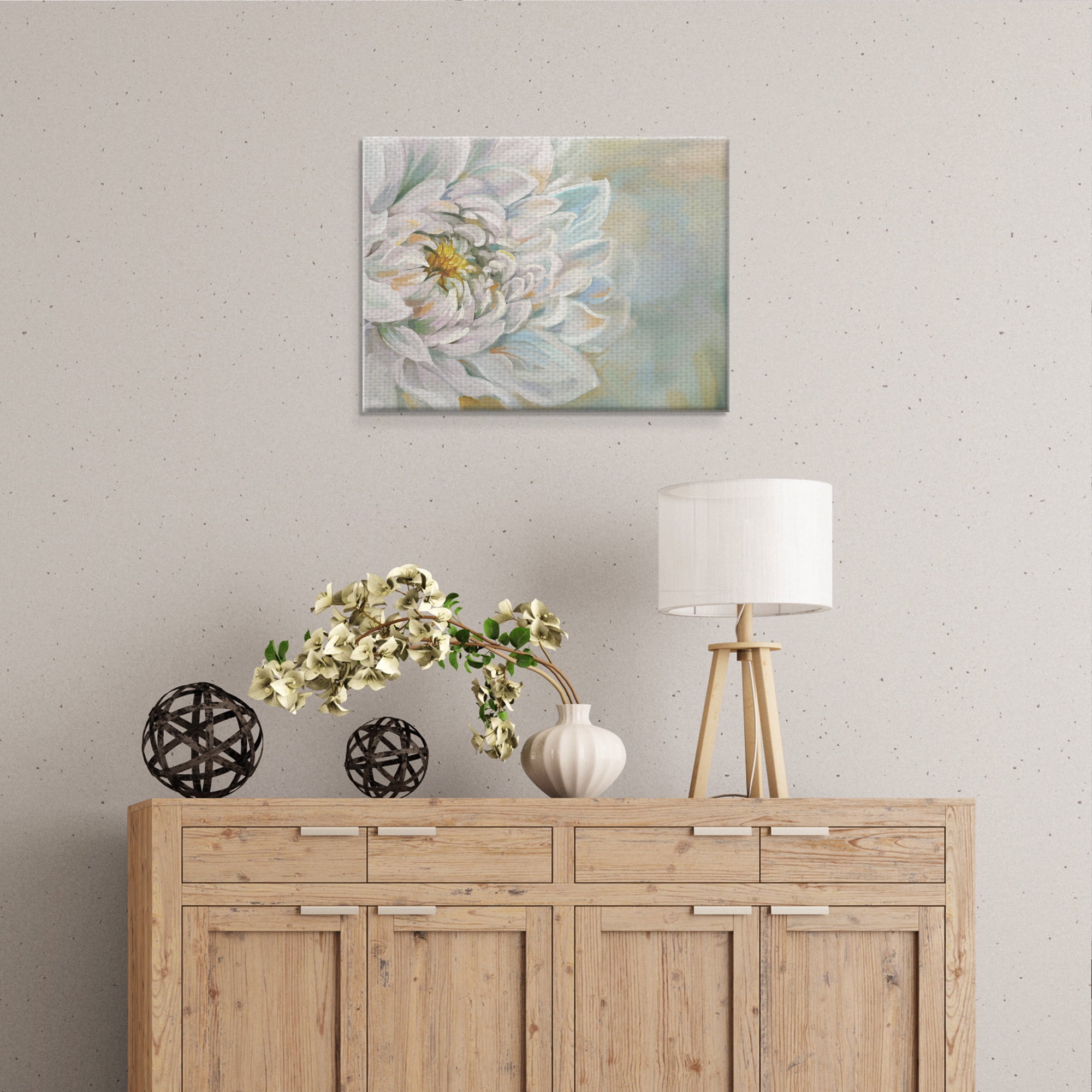 Masterpiece Art Gallery Adrienne The Chrysanthemum By Studio Arts Canvas Art Print 18" x 24"
