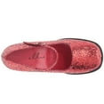 thumbnail image 5 of Ellie Shoes E-300-Eden-G 3" Heel Womens Costume Mary Jane Glitter Shoes. Red Glitter / 11, 5 of 7